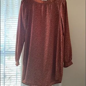 Everly floral boho mini dress